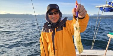 アオリイカ狙いのティップランで出船しました(^^♪