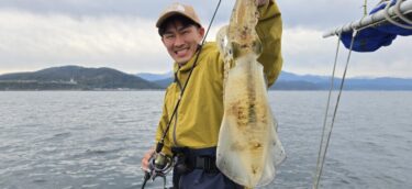 アオリイカ狙いのティップランで出船しました(^^♪