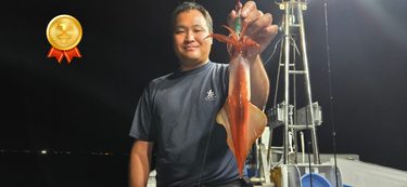 凪の海で流し釣り！トップ７ハイキャッチ🦑✨